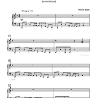 Bassline Bravo! (for the left hand)