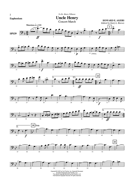 Uncle Henry - Euphonium BC
