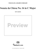 Sonata da Chiesa No. 16 in C Major, K317a (K329) - Full Score