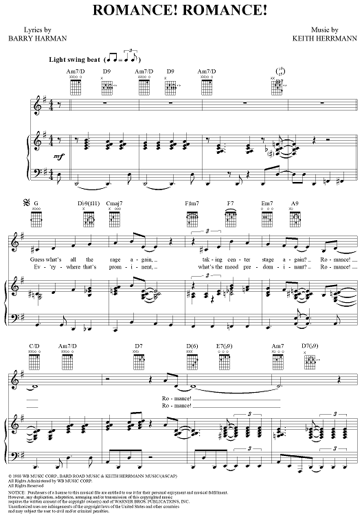 Romance! Romance!