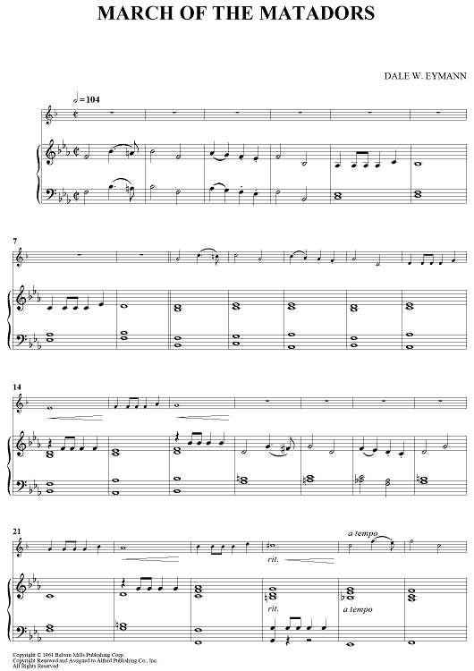 March Of The Matadors