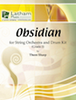 Obsidian for String Orchestra and Drum Kit - Violoncello