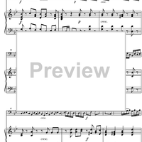 Allegro Bb Major - Score