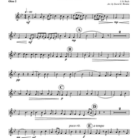 Aria - Duet from Cantata No. 78 - Oboe 2