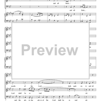 Messiah, no. 4: And the glory of the Lord - Piano Score