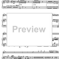 Concerto No. 3 G Major, KV216 - Piano Score