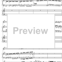 Concerto C Major KV299 - Score