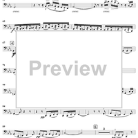 String Octet in E-flat Major, Op. 20 - Cello 2