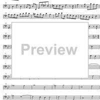 Sonata C Major - Bass