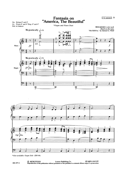 Fantasia on America the Beautiful