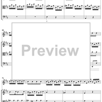 Sonata No. 1 in D Major - Score