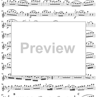 Quartet in D Major, Op. 12 - Flute 1