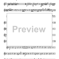 Fünffstimmigter blasender Music - B-flat Trumpet 2