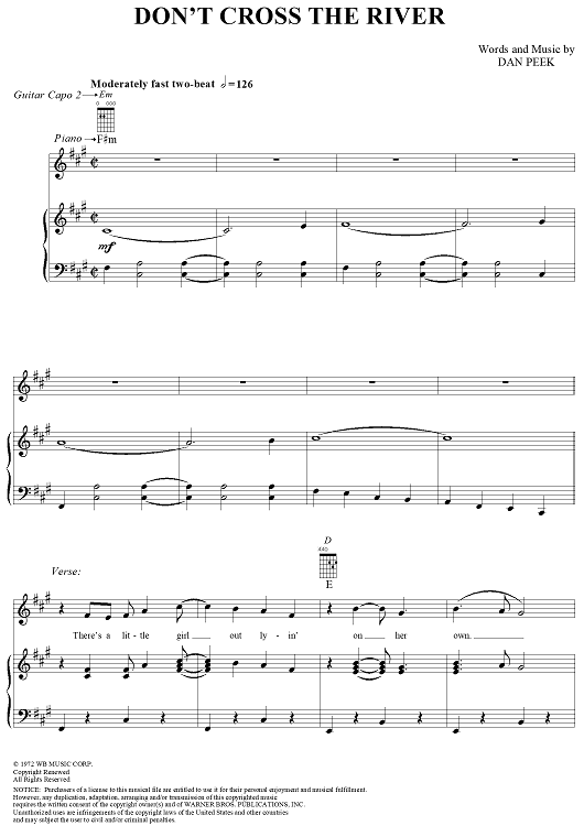 Don't Cross the River