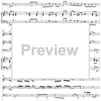 Trio Sonata No. 1 in D Major - Piano Score