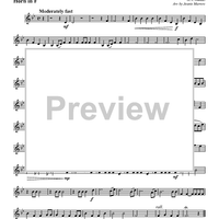 La Rejouissance - from The Royal Fireworks - Horn in F