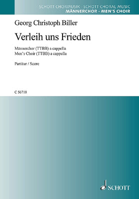 Verleih uns Frieden - Choral Score