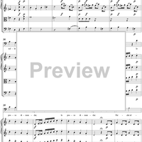 "Ubriaco non son io, nò, nò", No. 16 from "La Finta Semplice", Act 2, K46a (K51) - Full Score