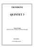 Quintet No. 3 - Trombone
