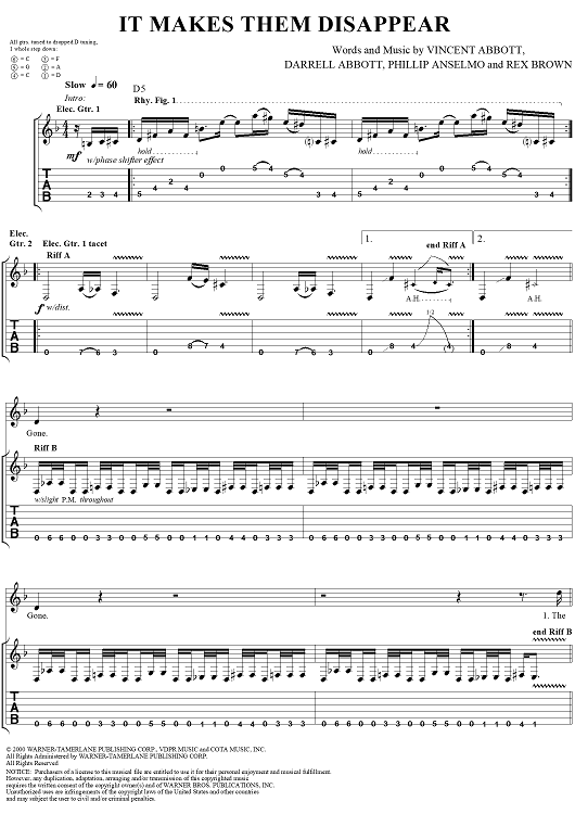 It Makes Them Disappear