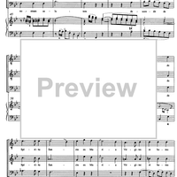 Messa Breve in Si bemolle (Missa brevis in Bb Major) - Score