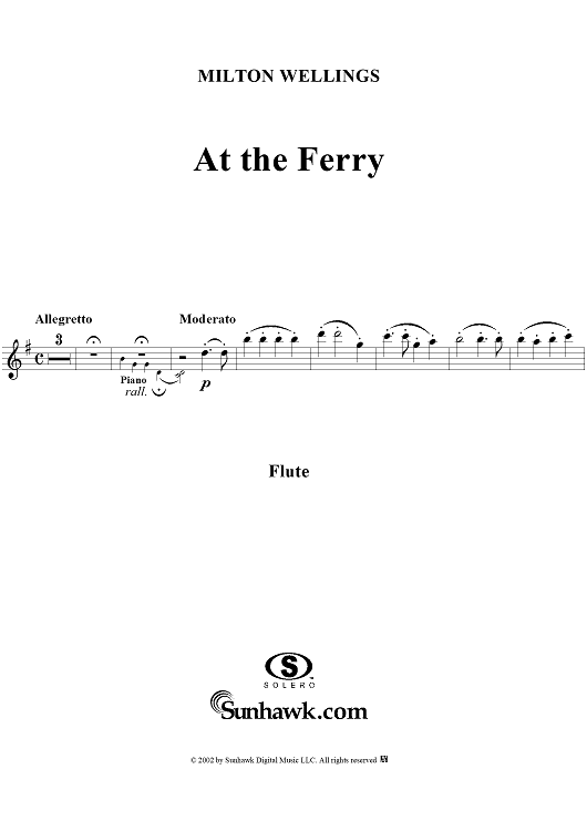 At the Ferry - Flute