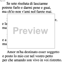 Se sete risoluta di lasciarme