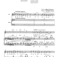 Esdevindra la tarda - Score