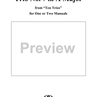 Trio No. 7 in A Major from "Ten Trios", Op. 49, Book 2