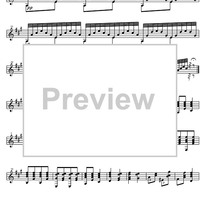 Sonata A Major - Guitar