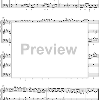 Trio Sonata in D Major  - Op. 4, No. 4 - Score