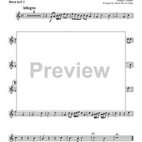 Hallelujah, Amen - From "Judas Maccabaeus" - Horn in F 1