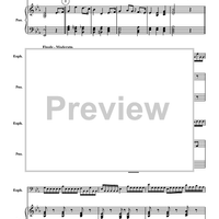 The Last Rose of Summer - Piano Score