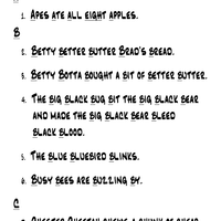 Singing Tongue Twisters: Worksheets / About the Author