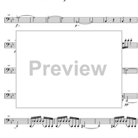 String Trio Bb Major D581A - Cello