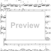 Sonata in C Major   - from "Der Getreue Music-Meister" - Score
