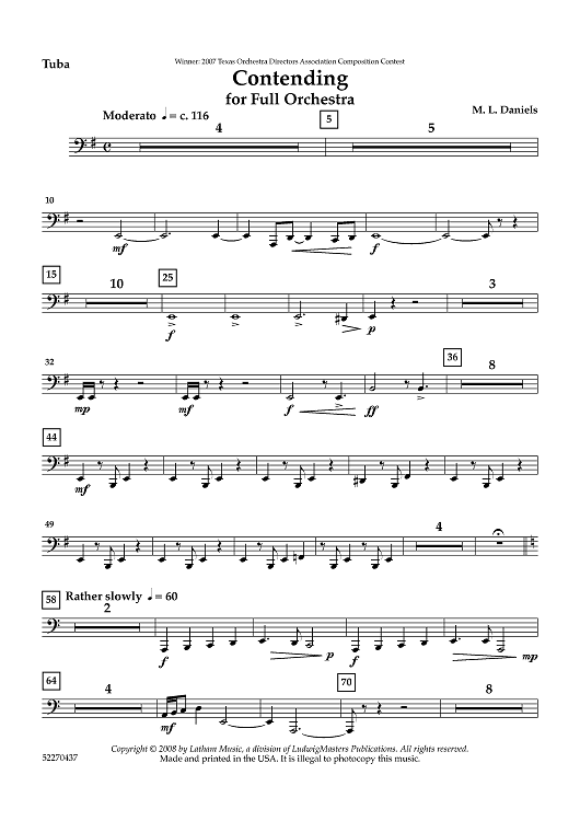 Contending - Tuba
