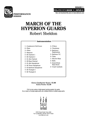 March of the Hyperion Guards - Score Cover