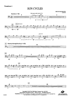 Sun Cycles - Trombone 1