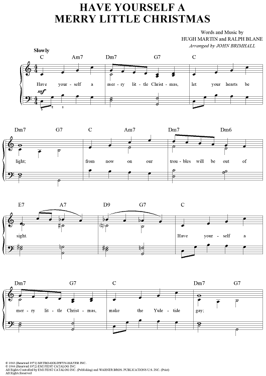 Have Yourself a Merry Little Christmas