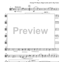 Music for Four, Collection No. 2 - Early Pop Favorites - Part 3 Viola