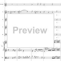 Chorus: Se gloria il crin ti cinse, No. 17 from "Lucio Silla", Act 2 - Full Score