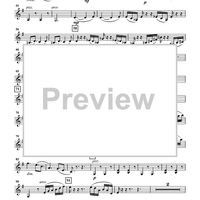 Le Tombeau de Couperin for Oboe and String Quartet - Violin 2