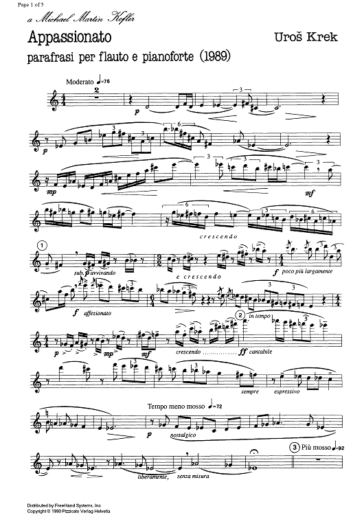 Appassionato - Flute