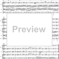 Orchestral Suite No. 1 in C Major - Score