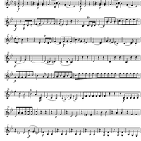 Divertimento No.15 Bb Major KV287 - Violin 2