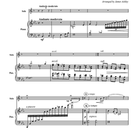 Estrellita (Little Star) - Piano Score