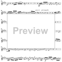 "Herr, deine Güte reicht so weit der Himmel ist", Aria, No. 3 from Cantata No. 17: "Wer Dank opfert, der preiset mich" - Violin 2