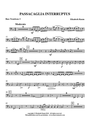 Passacaglia Interruptus - Bass Trombone 2