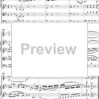 Divertimento No. 17 in D major, K344 - Full Score